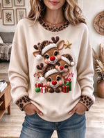 Women's Christmas Reindeer Sweatshirt
