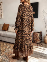Vintage Elegant Patchwork Lace Dress