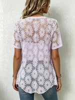 Women’s Elegant Lace Cardigan Two-piece Set