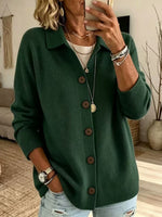 Women's Button-Down Knit Cardigan