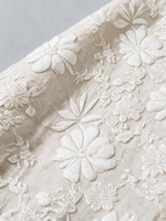 Women's Elegant Floral Embroidered Blazer