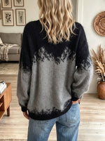 Women's Ombre Mohair Knit Cardigan